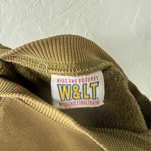 W&LT Wild and Lethal Trash Bears Sweatshirt Cotton Walter van Bierendonck Q3-16 - Picture 9 of 10